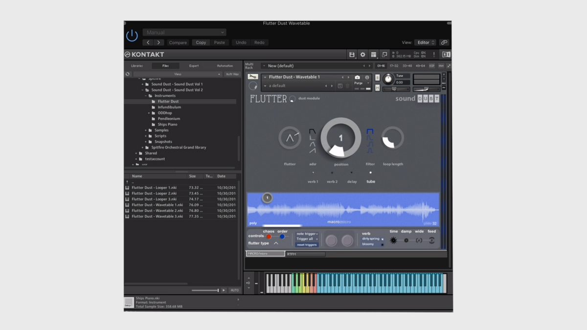 How It Works: Flutter Dust Wavetable
