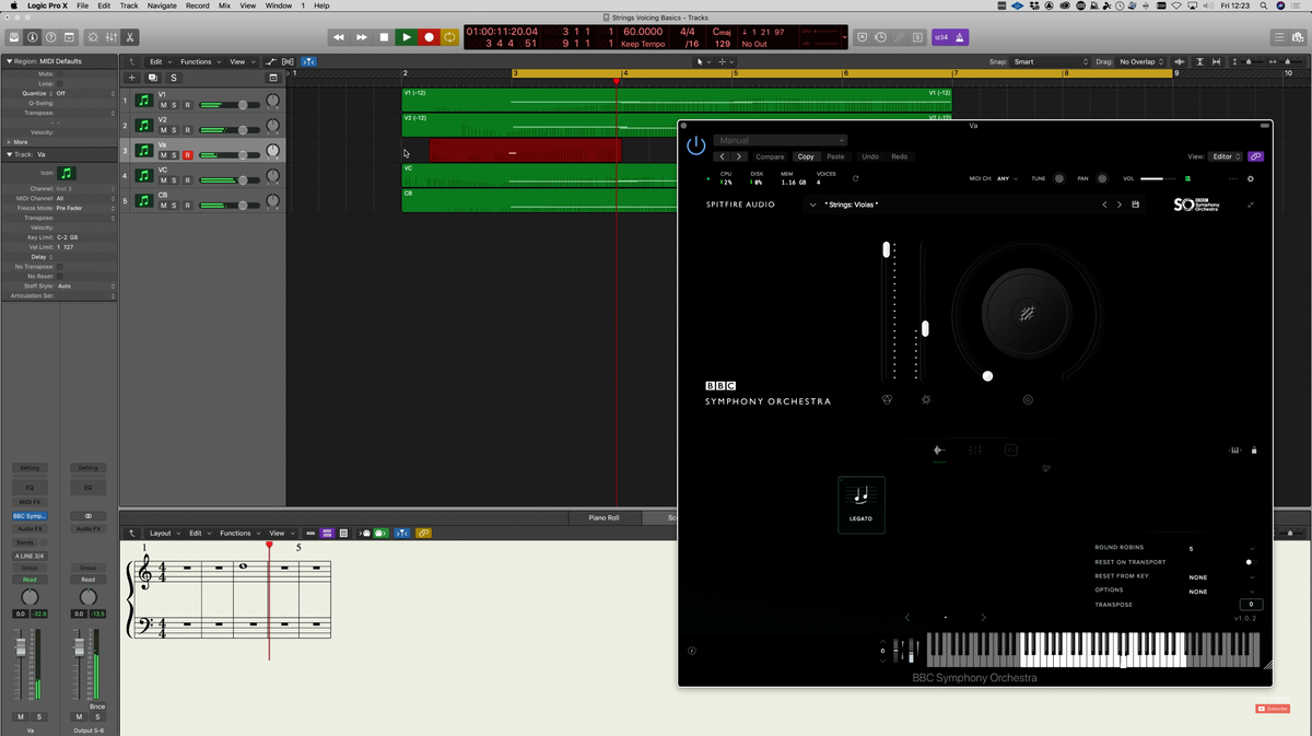 Voicing Strings