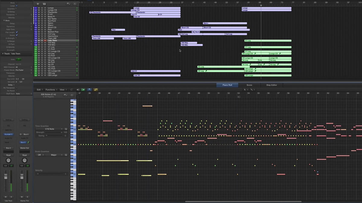Programming Realistic Sounding Strings