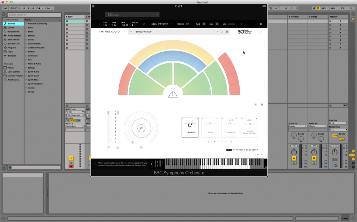 Opening in Ableton