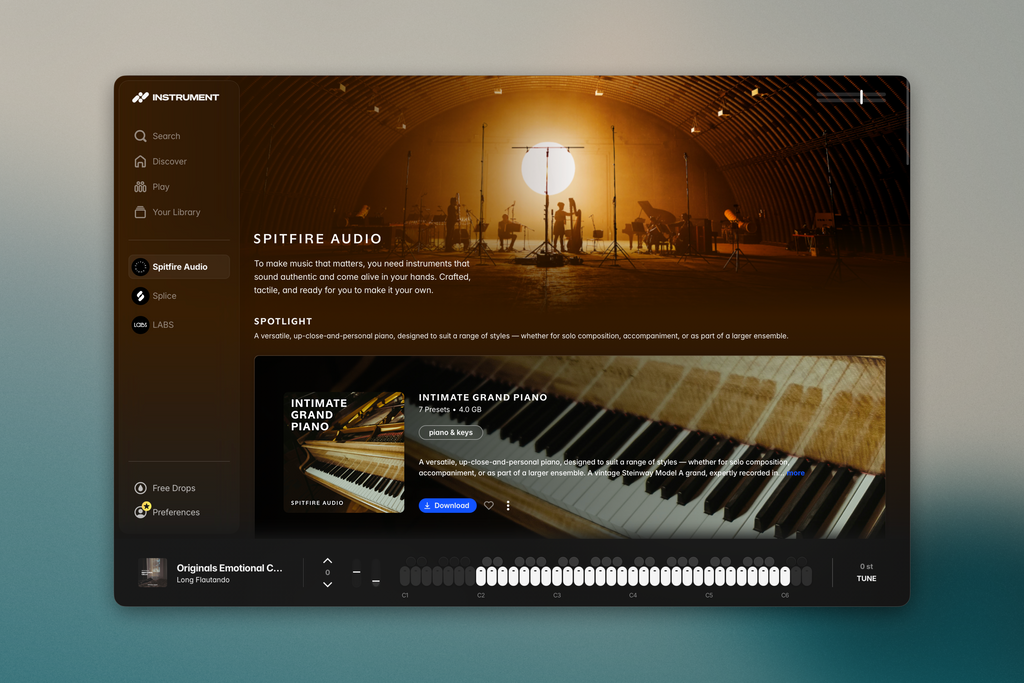 Originals Intimate Strings – Intimate Strings VST Library | Spitfire Audio