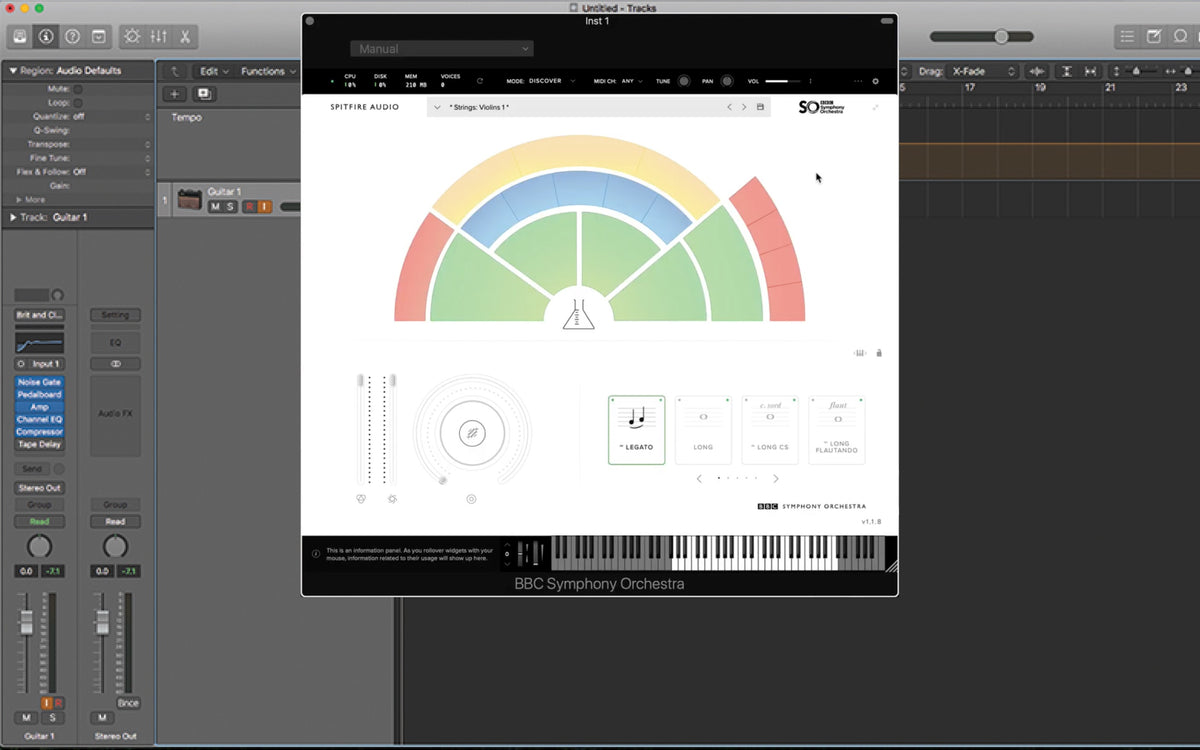 Opening in Logic Pro X