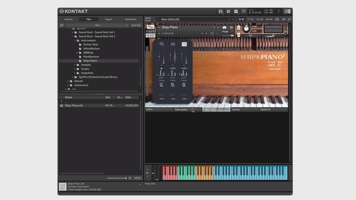 How It Works: Ships Piano