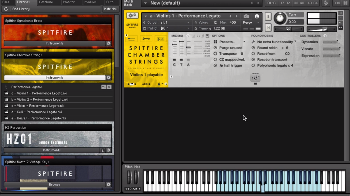 Spitfire Chamber Strings - Performance Legato Update