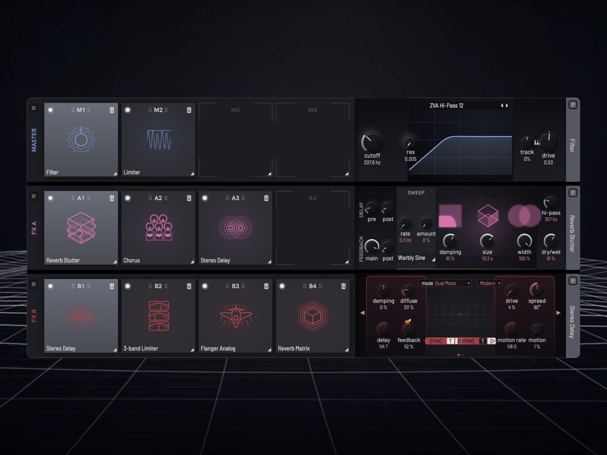 A suite of unique effects.